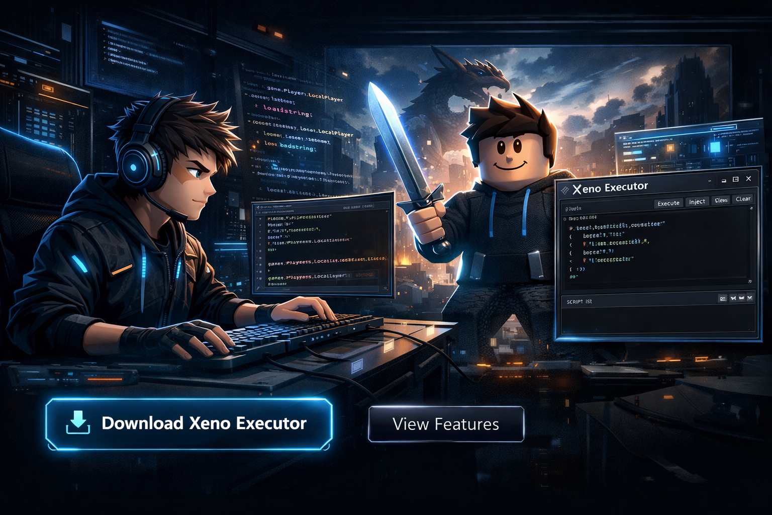 Xeno Executor interface preview